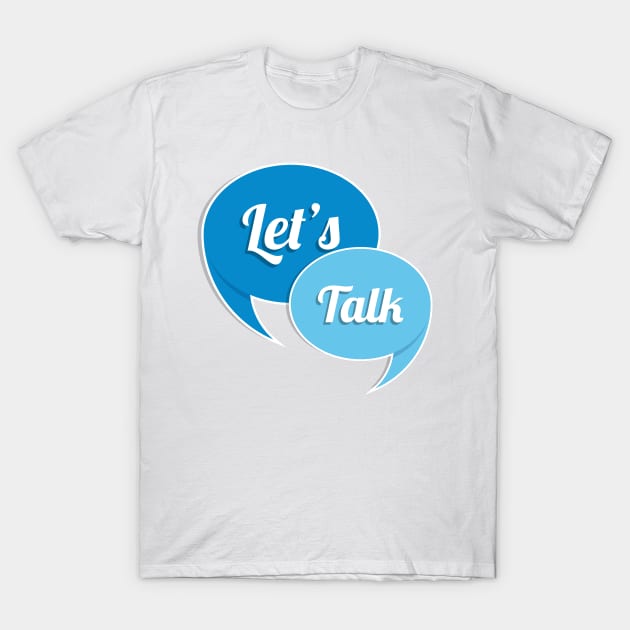 Let's Talk T-Shirt by dot.Dedi